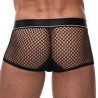 male power Boxer résille Ring & Short Noir